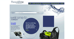 Desktop Screenshot of crocodilebag.com