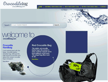 Tablet Screenshot of crocodilebag.com